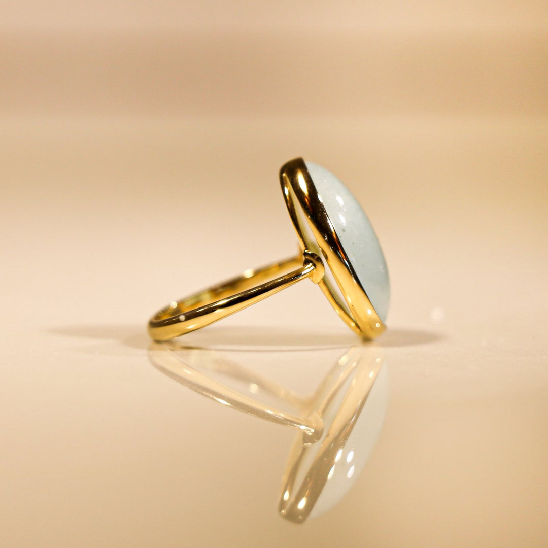 OTTAVIA YELLOW GOLD RING
