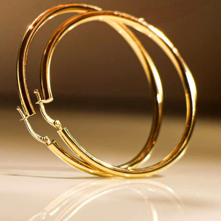 ORNELLA LARGE HOOPS