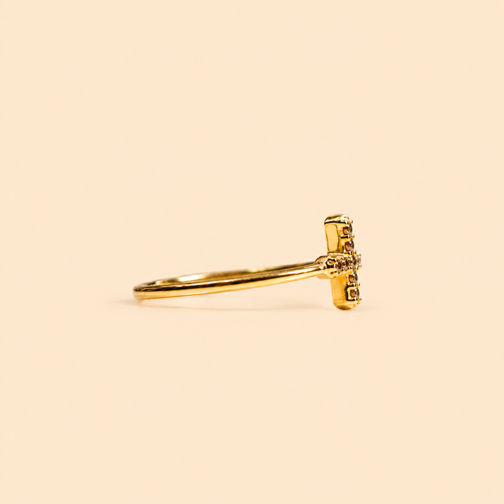 ANELLO BAROCCO ORO GIALLO