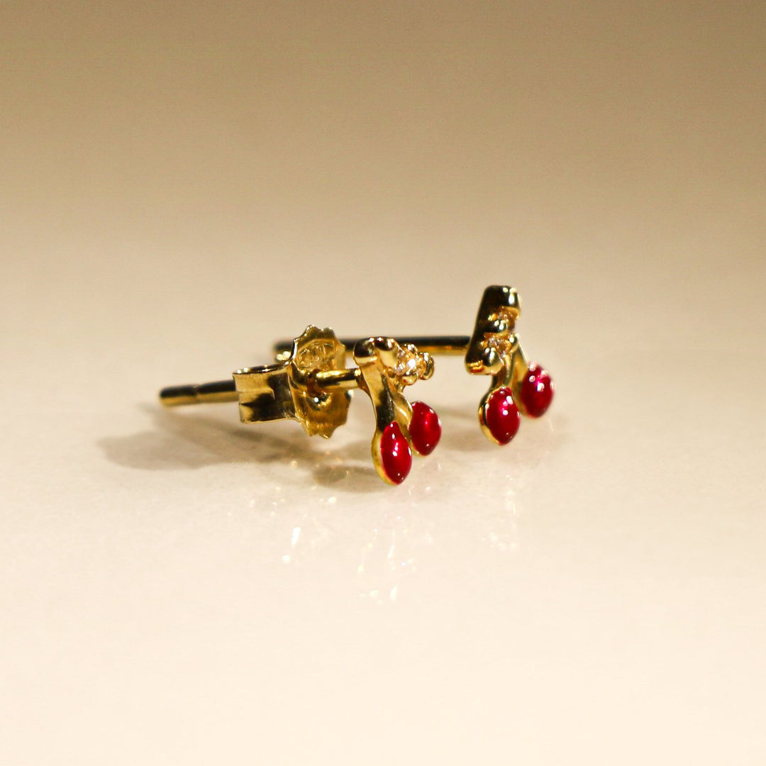 ORECCHINI A CILIEGIA