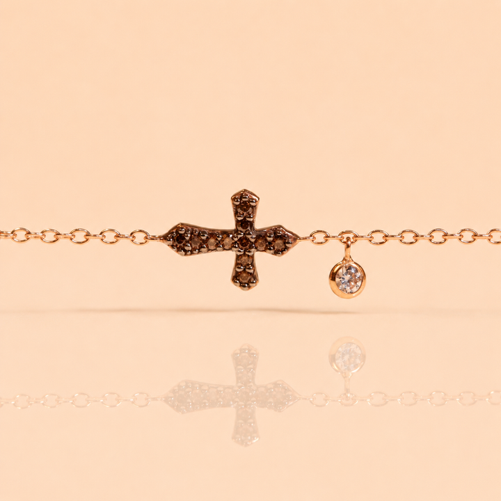 BRACCIALE BAROCCO ORO ROSA