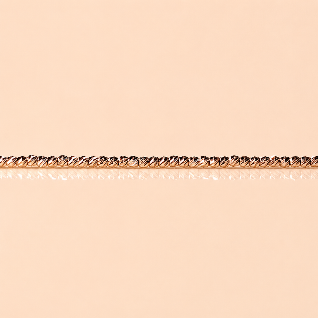 BRACCIALE GOLDEN HOUR ORO BIANCO MEDIUM