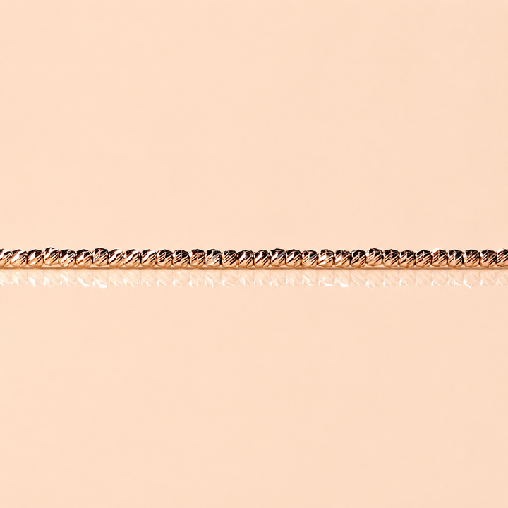 BRACCIALE GOLDEN HOUR ORO BIANCO MEDIUM