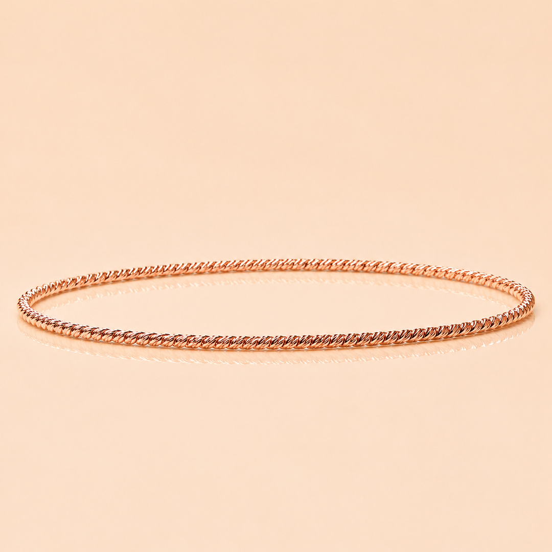 BRACCIALE GOLDEN HOUR ORO ROSA MEDIUM