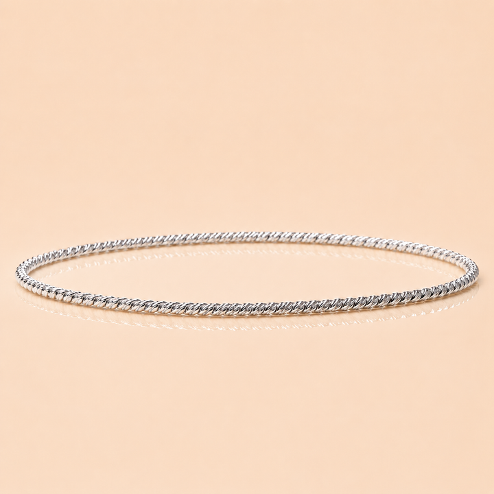 BRACCIALE GOLDEN HOUR ORO BIANCO MEDIUM