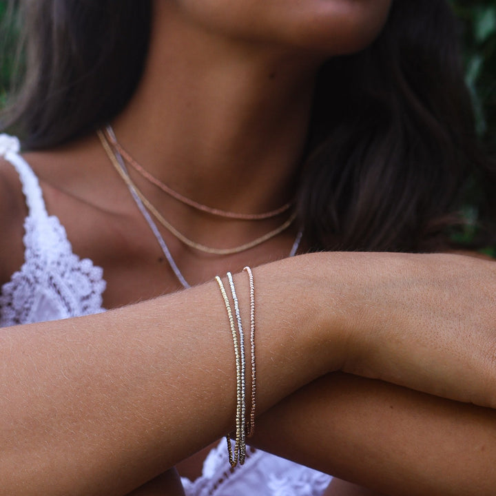 BRACELET GOLDEN HOUR ROSE GOLD MEDIUM