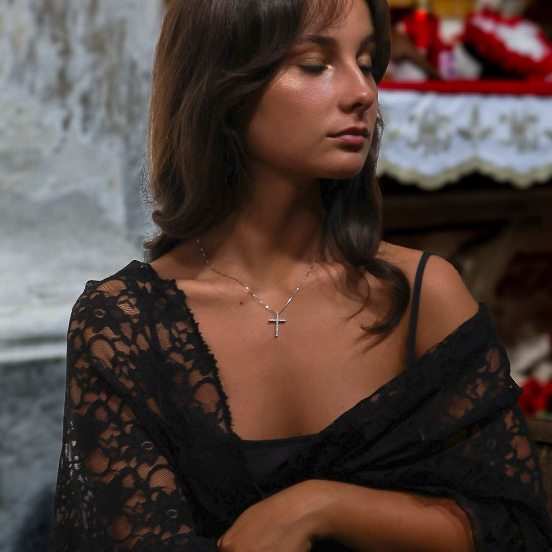 LAVINIA WHITE GOLD DIAMOND NECKLACE