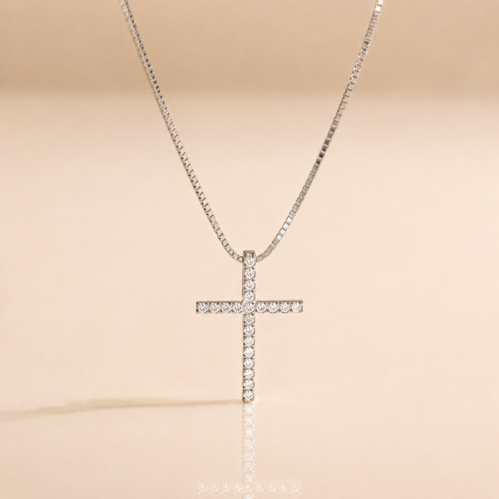 COLLIER LAVINIA DIAMANTS OR BLANC