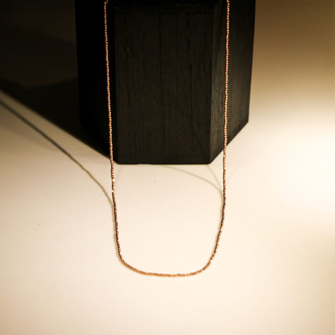GOLDEN HOUR ROSE GOLD NECKLACE
