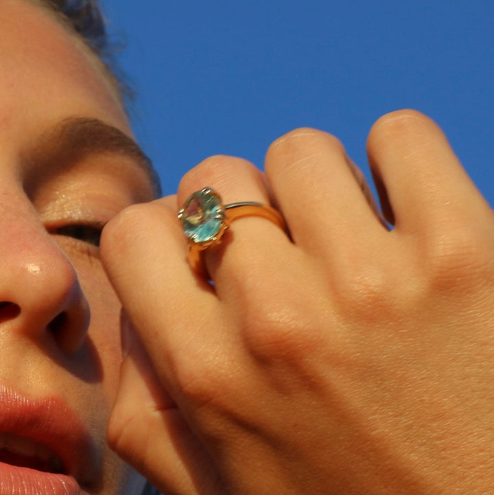 EURYDICE RING YELLOW GOLD