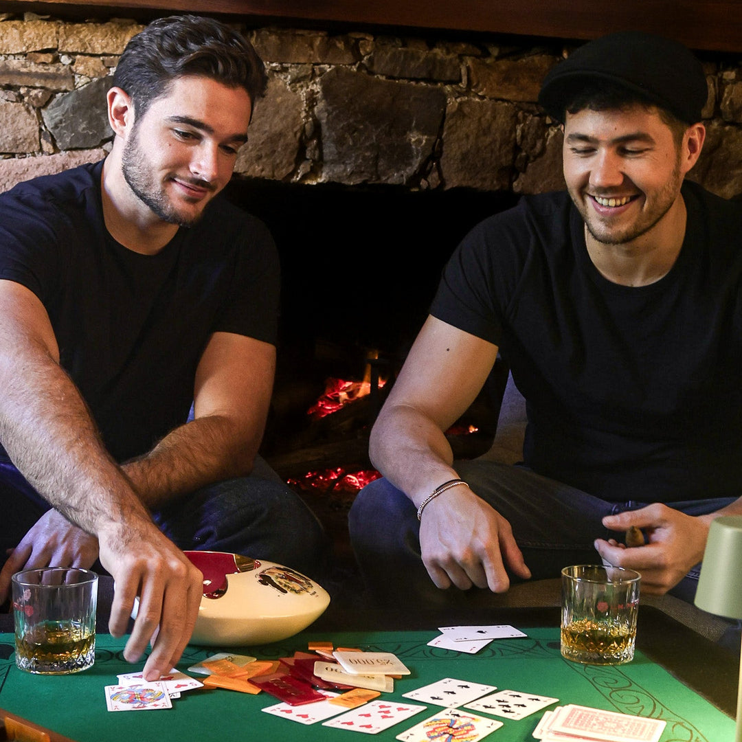 GOLDEN HOUR BRACELET YELLOW GOLD MEDIUM BROWN CORD
