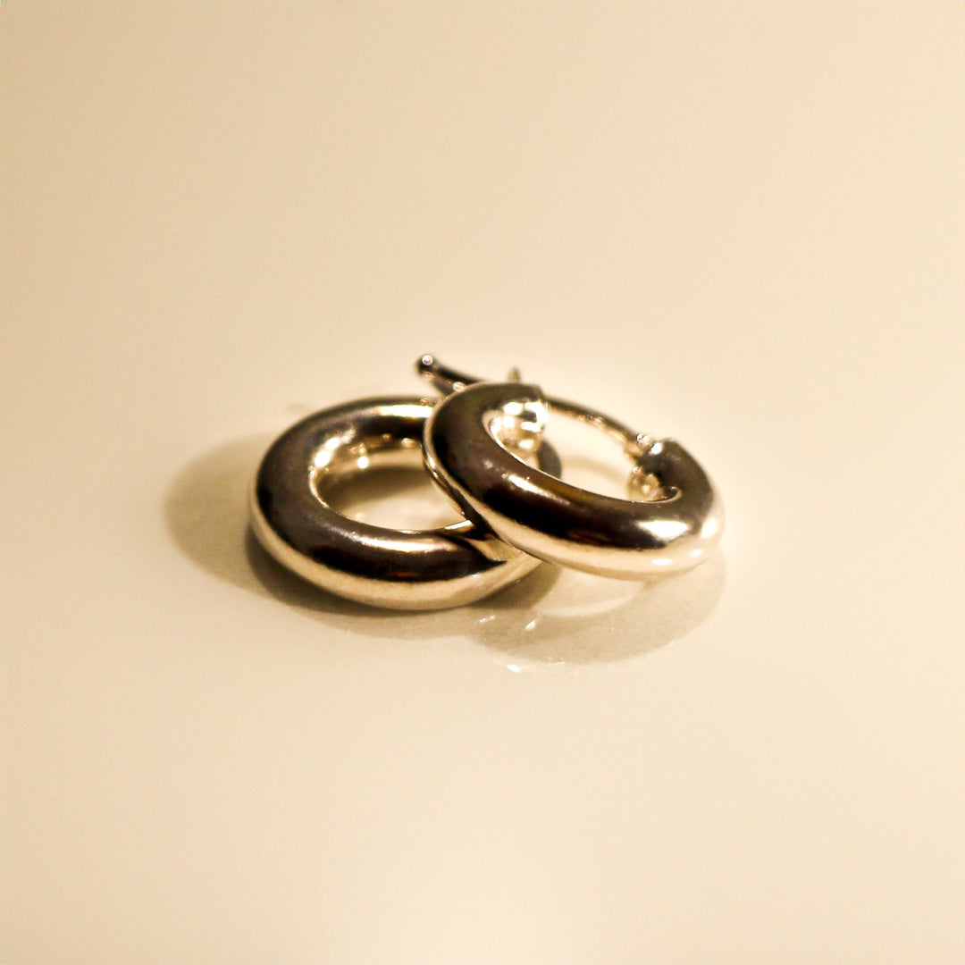 ORNELLA EARRINGS SMALL MODEL WHITE GOLD