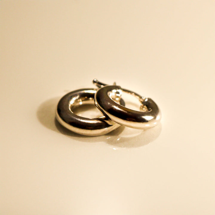 ORNELLA EARRINGS SMALL MODEL WHITE GOLD