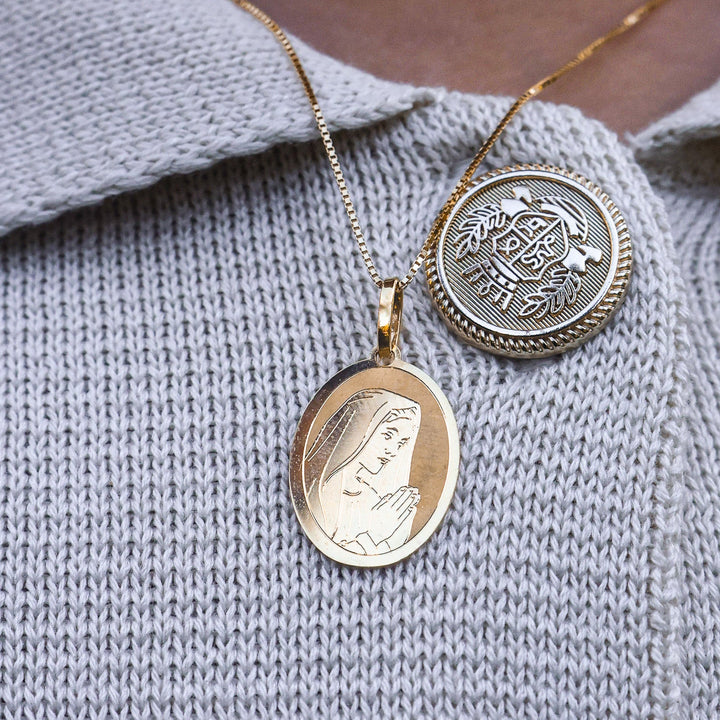 DOLCE OVAL VIRGIN PENDANT