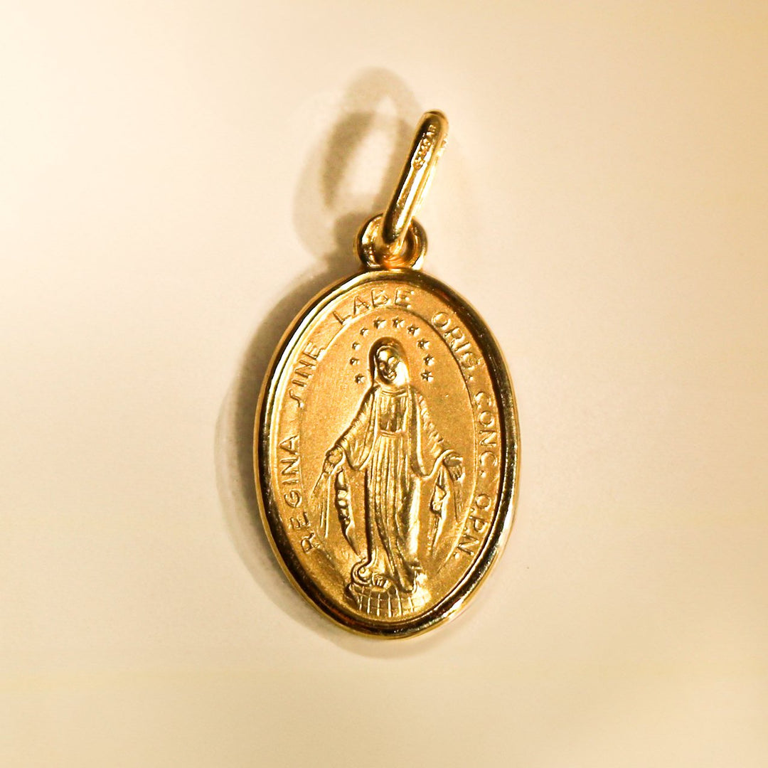 LARGE MIRACULOUS MEDAL PENDANT